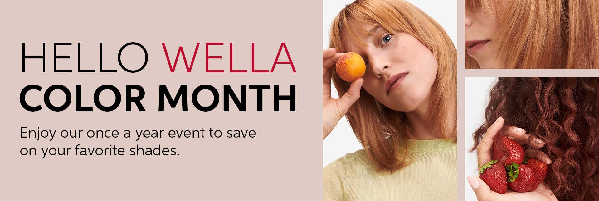 Wella Color Month: Enjoy our once a year event to save on your favorites shades